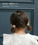 Rora ヘアゴム 2個セット フラワー 通販 ローラ rora 髪ゴム 髪飾り 髪留め ヘアタイ キッズヘアゴム ヘアーゴム ヘアアクセサリー ヘアアクセ 花 かわいい 可愛い キッズ 女の子 女子