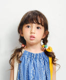 Rora ヘアゴム 5個セット 通販 ローラ rora 髪飾り 髪ゴム 髪留め ヘアタイ キッズヘアゴム ヘアーゴム ヘアアクセサリー ヘアアクセ 花 フラワー レトロ かわいい 可愛い キッズ 女の子
