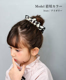Rora シュシュ キッズ 通販 ローラ ドナ 髪飾り お団子 ヘアゴム ポニーテール 女の子 子供 子ども こども フォーマル 大人っぽい 上品 入園式 卒園式 入学式 卒業式 ピアノ発表会 誕生日