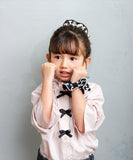Rora シュシュ キッズ 通販 ローラ ドナ 髪飾り お団子 ヘアゴム ポニーテール 女の子 子供 子ども こども フォーマル 大人っぽい 上品 入園式 卒園式 入学式 卒業式 ピアノ発表会 誕生日