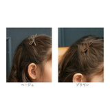 Rora ヘアクリップ キッズ 2個セット 通販 ヘアークリップ 髪どめ 髪留め ヘアアクセサリー 髪飾り ローラ ムース スウェード リボン 子供 女の子 大人っぽい 卒園式 入学式 結婚式