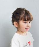Rora パッチン留め 2個セット 通販 ローラ レーヌ スウェード パッチンピン パッチンどめ ヘアピン 髪留め 髪飾り リボン 子供 可愛い おしゃれ 女の子 卒園式 入園式 入学式 卒業式