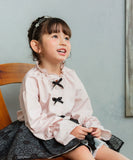 Rora ブラウス 通販 ローラ さくら キッズ 子供 女の子 子ども スタンドカラー フリル 襟 リボン 長袖 パフスリーブ 卒園式 入学式 卒業式 フォーマル カジュアル 結婚式 発表会 おしゃれ