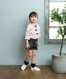 Rora ブラウス 通販 ローラ さくら キッズ 子供 女の子 子ども スタンドカラー フリル 襟 リボン 長袖 パフスリーブ 卒園式 入学式 卒業式 フォーマル カジュアル 結婚式 発表会 おしゃれ