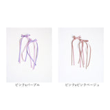 Rora ヘアクリップ 通販 ローラ ひらり ロングリボン ヘア クリップ ヘアピン 髪飾り 髪留め キッズ 女の子 子供 子ども こども おしゃれ かわいい 可愛い 結婚式 ピアノ発表会 七五三