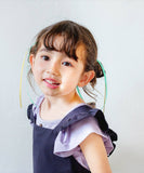 Rora ヘアクリップ 通販 ローラ ひらり ロングリボン ヘア クリップ ヘアピン 髪飾り 髪留め キッズ 女の子 子供 子ども こども おしゃれ かわいい 可愛い 結婚式 ピアノ発表会 七五三