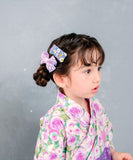 パッチンどめ 子供 3個セット 通販 Rora ローラ ブルームレース パッチン留め ヘアクリップ ヘアピン こども ヘアアクセサリー ヘアアクセ 女の子 髪飾り キッズ スリーピン 髪留め 花柄