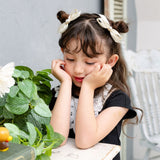 ヘアクリップ リボン かわいい 通販 Rora ルミナ 2個セット 髪留め 髪飾り ヘアアクセサリー 女の子 キッズ 子供 上品 可愛い 結婚式 発表会 七五三 入学式 フォーマル パール 卒園式