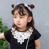 ヘアクリップ リボン かわいい 通販 Rora ルミナ 2個セット 髪留め 髪飾り ヘアアクセサリー 女の子 キッズ 子供 上品 可愛い 結婚式 発表会 七五三 入学式 フォーマル パール 卒園式
