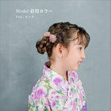 ヘアクリップ お花 2個セット 通販 日本製 Rora ベラ 髪留め 髪飾り 女の子 キッズ 子供 フェルト フラワー かわいい おしゃれ 可愛い 浴衣 夏祭り 甚平 ヘアアクセサリー フォーマル