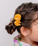 ヘアクリップ お花 2個セット 通販 日本製 Rora キャサリン 髪留め 髪飾り 子供 女の子 キッズ フラワー お団子 かわいい おしゃれ 可愛い 浴衣 夏祭り 甚平 ヘアアクセサリー フォーマル