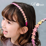 キッズ かわいい カチューシャ 通販 Rora きらきらん 星 髪飾り ヘッドドレス 女の子 こども 子供 小学生 女子 可愛い 入学式 卒園式 発表会 結婚式 七五三 ハレの日 プレゼント