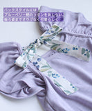 Rora キッズ Tシャツ 半袖 女の子 通販 ローラ ベリーベリー カットソー 半袖Tシャツ 夏服 半袖トップス トップス 袖フリル 伸縮 動きやすい アヤメ パープル 紫 可愛い おしゃれ