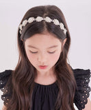 Rora カチューシャ 通販 レース パール 48222102 髪飾り ヘッドドレス 子供 女の子 フォーマル 可愛い おしゃれ 発表会 入園式 卒園式 入学式 子ども用アクセサリー ヘアアレンジ
