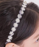 カチューシャ 花 キッズ パール 通販 ヘッドドレス 女の子 子供 子ども こども セレモニー 卒園式 入学式 卒業式 結婚式 かわいい 可愛い 発表会 フラワー 普段 フォーマル デイジー