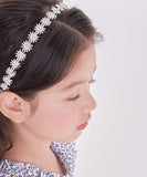 カチューシャ 花 キッズ パール 通販 ヘッドドレス 女の子 子供 子ども こども セレモニー 卒園式 入学式 卒業式 結婚式 かわいい 可愛い 発表会 フラワー 普段 フォーマル デイジー