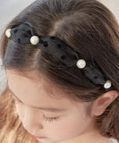 リボン カチューシャ キッズ パール 通販 ヘッドドレス 髪飾り 女の子 子供 子ども こども セレモニー 卒園式 入学式 卒業式 結婚式 ピアノ発表会 フォーマル かわいい おしゃれ 水玉