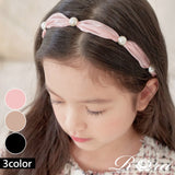 Rora カチューシャ 通販 パール リボン 48522102 髪飾り ヘッドドレス 子供 女の子 フォーマル 可愛い おしゃれ 発表会 入園式 卒園式 入学式 子ども用アクセサリー ヘアアレンジ