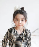 女の子 キッズ 長袖 Tシャツ 通販 ロンT 53062202 長袖Tシャツ カットソー リボン ボーダー おしゃれ かわいい オシャレ 可愛い カジュアル 秋 冬 秋冬 こども 女子 小学生 トップス