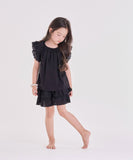 Rora キュロット キッズ 通販 ローラ キュロットパンツ ミントカンカン キュロットスカート 綿100% コットン100 夏服 春 夏 フリル スカート かわいい おしゃれ 女の子 女子 子ども