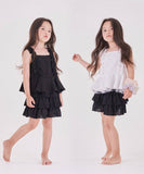 Rora キュロット キッズ 通販 ローラ キュロットパンツ ミントカンカン キュロットスカート 綿100% コットン100 夏服 春 夏 フリル スカート かわいい おしゃれ 女の子 女子 子ども