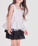 Rora キュロット キッズ 通販 ローラ キュロットパンツ ミントカンカン キュロットスカート 綿100% コットン100 夏服 春 夏 フリル スカート かわいい おしゃれ 女の子 女子 子ども