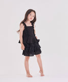 Rora キュロット キッズ 通販 ローラ キュロットパンツ ミントカンカン キュロットスカート 綿100% コットン100 夏服 春 夏 フリル スカート かわいい おしゃれ 女の子 女子 子ども