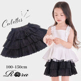 Rora キュロット キッズ 通販 ローラ キュロットパンツ ミントカンカン キュロットスカート 綿100% コットン100 夏服 春 夏 フリル スカート かわいい おしゃれ 女の子 女子 子ども