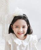 Rora カチューシャ キッズ 通販 エリジェ ヘッドドレス 髪飾り ヘアバンド リボン 大きい キラキラ 細め 細い フォーマル 女の子 大人っぽい 子供 子ども こども 結婚式 ウェディング