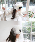 Rora カチューシャ キッズ 通販 エリジェ ヘッドドレス 髪飾り ヘアバンド リボン 大きい キラキラ 細め 細い フォーマル 女の子 大人っぽい 子供 子ども こども 結婚式 ウェディング