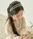 Rora カチューシャ 通販 パール キラキラ 58072201 髪飾り ヘッドドレス 子供 女の子 フォーマル 可愛い おしゃれ 発表会 入園式 卒園式 入学式 子ども用アクセサリー ヘアアレンジ
