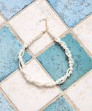 Rora ネックレス キッズ 通販 エリアン パール2連 パールネックレス 首飾り アクセサリー チョーカー パール 女の子 子供 子ども こども フォーマル 大人っぽい 上品 卒園式 入学式