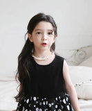 Rora ネックレス キッズ 通販 エリアン パール2連 パールネックレス 首飾り アクセサリー チョーカー パール 女の子 子供 子ども こども フォーマル 大人っぽい 上品 卒園式 入学式