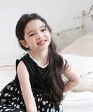 Rora ネックレス キッズ 通販 エリアン パール2連 パールネックレス 首飾り アクセサリー チョーカー パール 女の子 子供 子ども こども フォーマル 大人っぽい 上品 卒園式 入学式