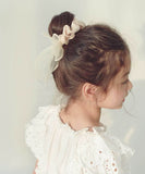 シュシュ 子供 リボン 大きめ パール 通販 ヘアゴム 髪飾り 子ども こども キッズ 女の子 卒園式 入園式 入学式 卒業式 フォーマル 結婚式 ピアノ発表会 可愛い まとめ髪 お団子ヘア