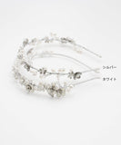 Rora カチューシャ 通販 花 パール キラキラ 58412201 ジュエリアヘッドドレス ヘッドドレス キッズ 子供 女の子 フォーマル 可愛い おしゃれ 結婚式 発表会 卒園式 入学式 ヘアアレンジ