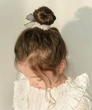 Rora ヘアゴム キッズ 通販 ボンジュール ビジュー 髪ゴム 髪飾り 髪留め リボン パール 女の子 子供 子ども こども おしゃれ かわいい フォーマル 大人っぽい 上品 入園式 卒園式 入学式