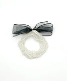 Rora ヘアゴム キッズ 通販 ボンジュール ビジュー 髪ゴム 髪飾り 髪留め リボン パール 女の子 子供 子ども こども おしゃれ かわいい フォーマル 大人っぽい 上品 入園式 卒園式 入学式