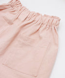 Rora ショートパンツ キッズ 通販 ローラ ハーフパンツ ライラ コットンショートパンツ コットンリネン 綿麻 ナチュラル 夏服 春 秋 ボトムス かわいい おしゃれ 女の子 女子 子供 子ども
