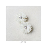 ヘアクリップ キッズ 2個セット 通販 ヘア クリップ 68012302 マーガレットミニクリップ お花 フラワー 子供 女の子 卒園式 入学式 結婚式 発表会 かわいい おしゃれ 可愛い ヘアアレンジ