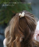 Rora ヘアゴム キッズ 通販 ゴールディ 髪ゴム 髪飾り 髪留め ボール ボンボン ゴールド 女の子 子供 子ども こども おしゃれ かわいい フォーマル カジュアル 入園式 卒園式 入学式