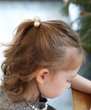 Rora ヘアゴム キッズ 通販 ゴールディ 髪ゴム 髪飾り 髪留め ボール ボンボン ゴールド 女の子 子供 子ども こども おしゃれ かわいい フォーマル カジュアル 入園式 卒園式 入学式
