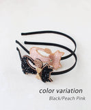 Rora カチューシャ 通販 キラキラ ネコ 68112302 髪飾り ヘッドドレス 子供 女の子 フォーマル 可愛い おしゃれ 発表会 入園式 卒園式 入学式 子ども用アクセサリー ヘアアレンジ