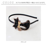 Rora カチューシャ 通販 キラキラ ネコ 68112302 髪飾り ヘッドドレス 子供 女の子 フォーマル 可愛い おしゃれ 発表会 入園式 卒園式 入学式 子ども用アクセサリー ヘアアレンジ