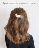 Rora ポニーフック 通販 ハートン 髪飾り ポニー フック ヘアカフ ヘアフック ポニーテール ハート パール ゴールド 女の子 子供 子ども こども フォーマル 卒園式 入学式 卒業式 結婚式