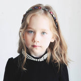 Rora カチューシャ 通販 キラキラ ビジュー 68172302 髪飾り ヘッドドレス 子供 女の子 フォーマル 可愛い おしゃれ 発表会 入園式 卒園式 入学式 子ども用アクセサリー ヘアアレンジ