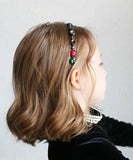 Rora カチューシャ 通販 キラキラ ビジュー 68172302 髪飾り ヘッドドレス 子供 女の子 フォーマル 可愛い おしゃれ 発表会 入園式 卒園式 入学式 子ども用アクセサリー ヘアアレンジ