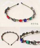 Rora カチューシャ 通販 キラキラ ビジュー 68172302 髪飾り ヘッドドレス 子供 女の子 フォーマル 可愛い おしゃれ 発表会 入園式 卒園式 入学式 子ども用アクセサリー ヘアアレンジ