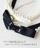 Rora カチューシャ 通販 リボン パール 68272302 髪飾り ヘッドドレス 子供 女の子 フォーマル 可愛い おしゃれ 発表会 入園式 卒園式 入学式 子ども用アクセサリー ヘアアレンジ