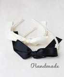 Rora カチューシャ 通販 リボン パール 68272302 髪飾り ヘッドドレス 子供 女の子 フォーマル 可愛い おしゃれ 発表会 入園式 卒園式 入学式 子ども用アクセサリー ヘアアレンジ